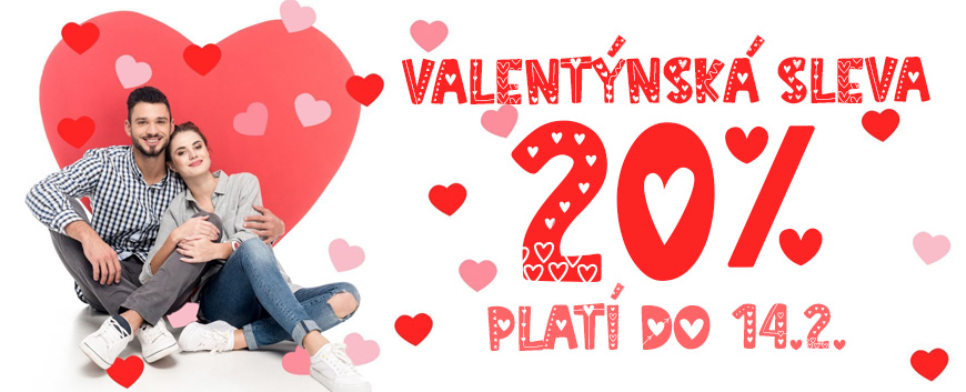 Valentýnská sleva